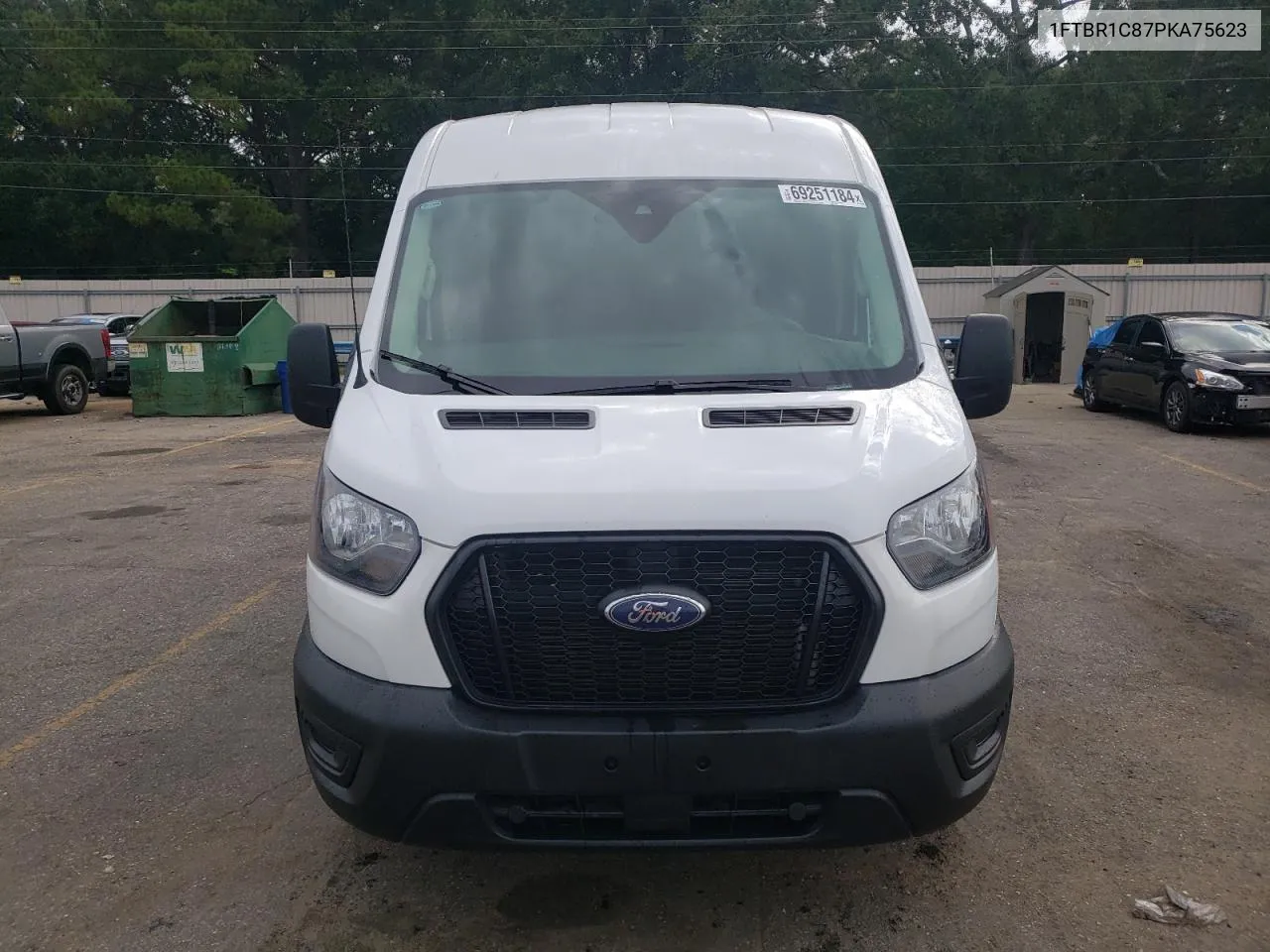 1FTBR1C87PKA75623 2023 Ford Transit T-250