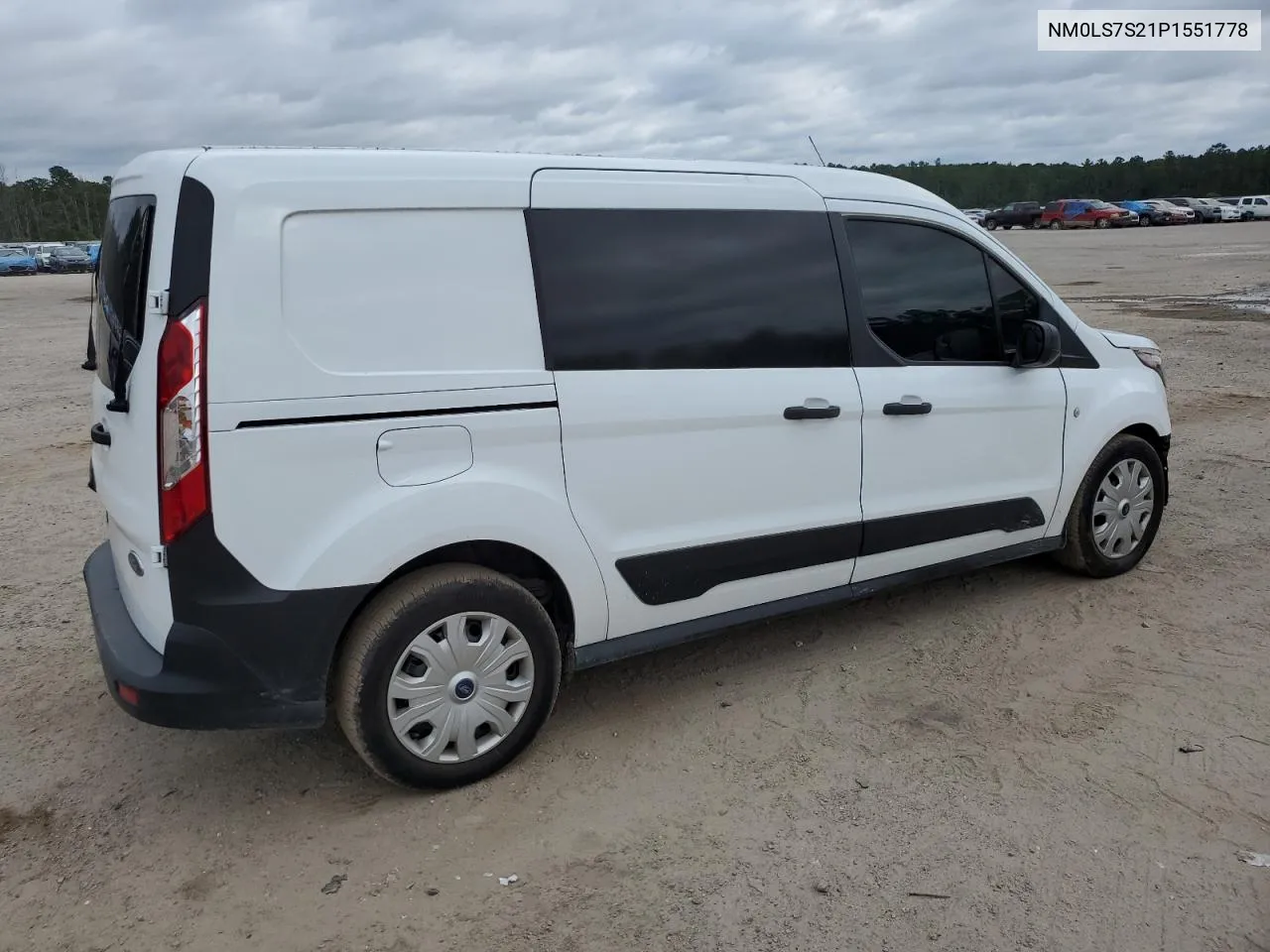 2023 Ford Transit Connect Xl VIN: NM0LS7S21P1551778 Lot: 70834904