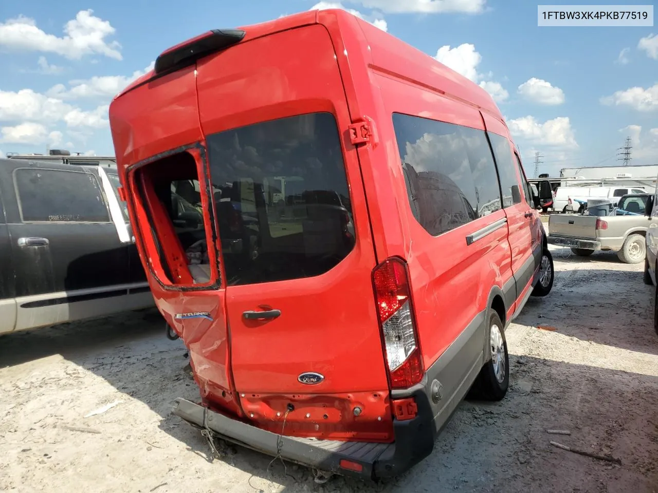 2023 Ford Transit T-350 VIN: 1FTBW3XK4PKB77519 Lot: 71595544