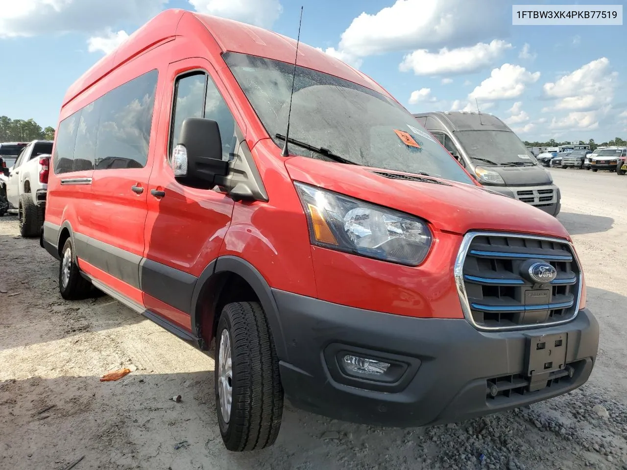 2023 Ford Transit T-350 VIN: 1FTBW3XK4PKB77519 Lot: 71595544