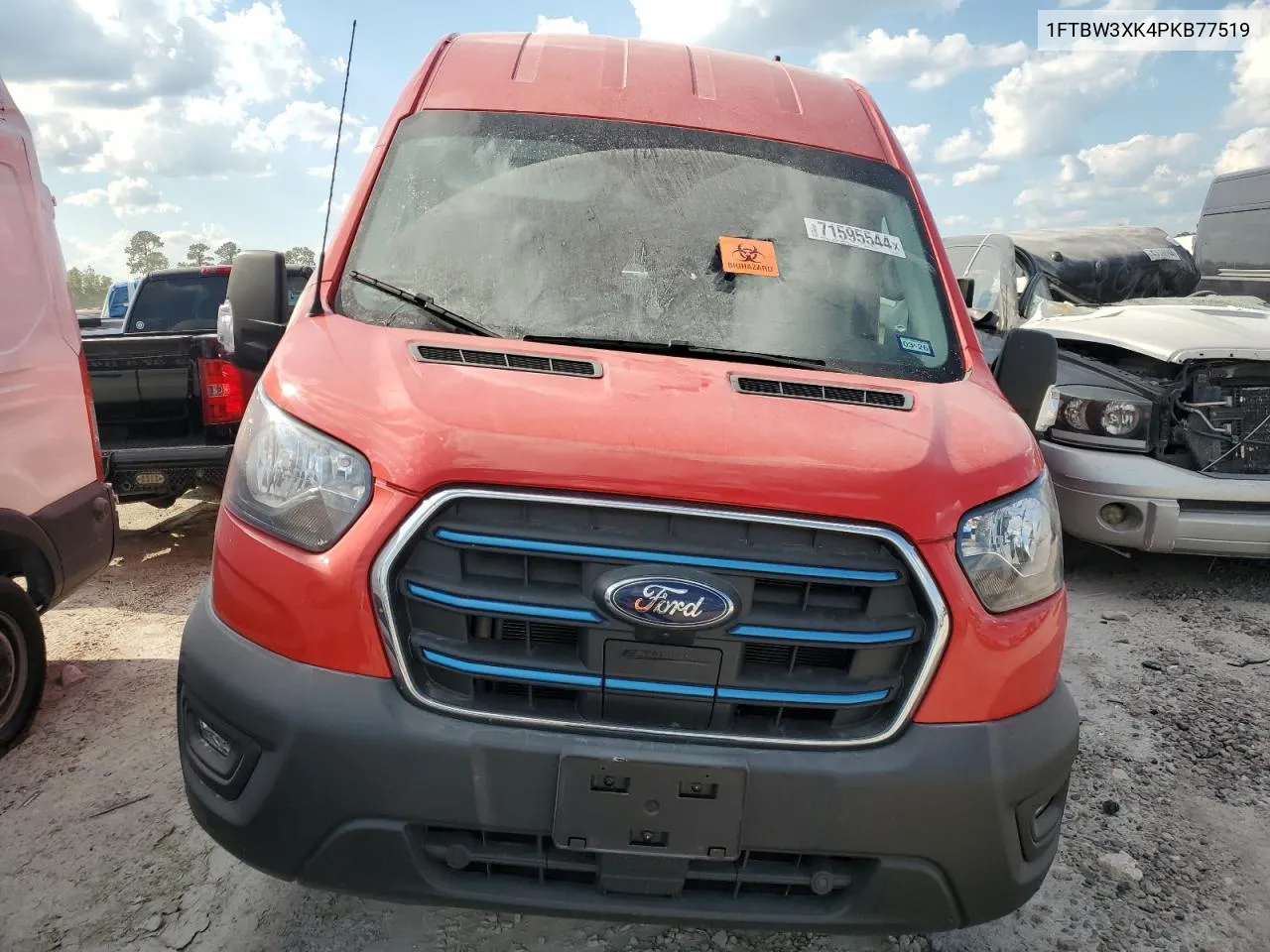 2023 Ford Transit T-350 VIN: 1FTBW3XK4PKB77519 Lot: 71595544