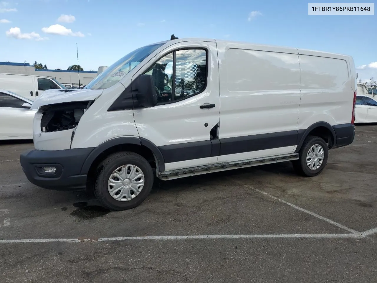 2023 Ford Transit T-250 VIN: 1FTBR1Y86PKB11648 Lot: 71602844