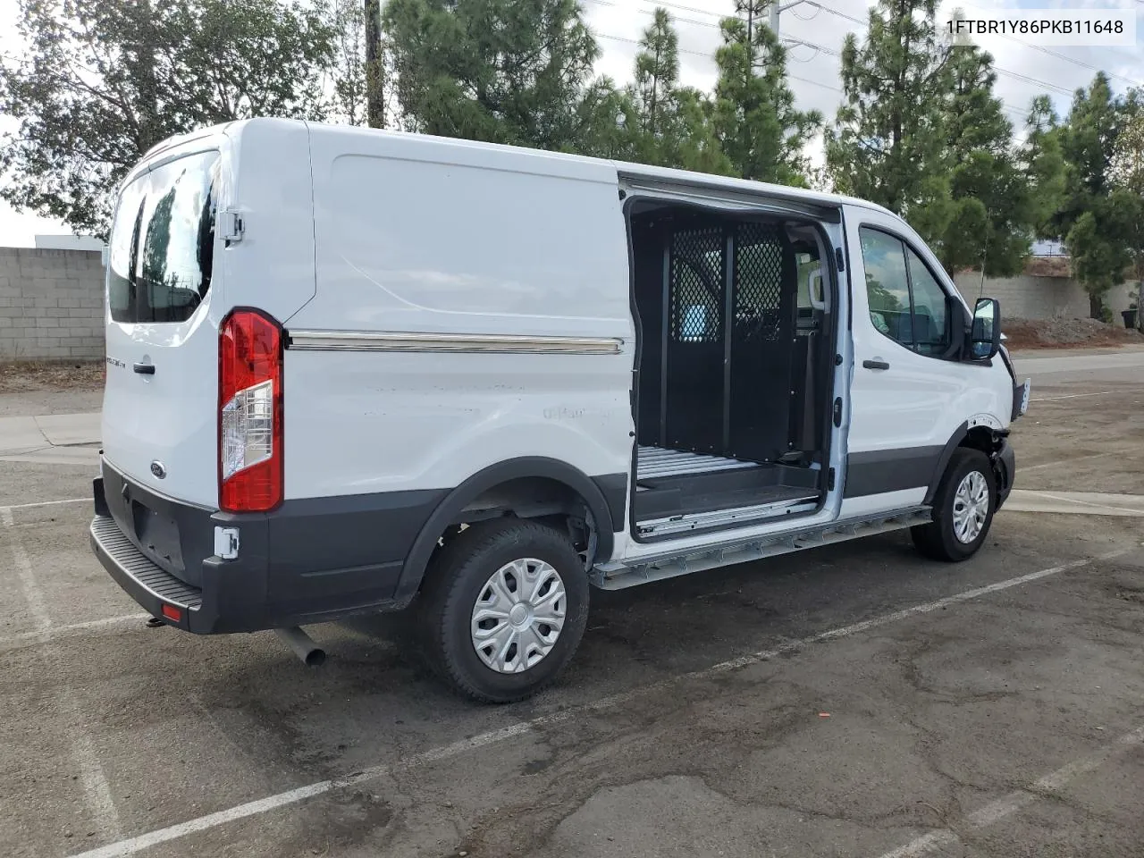 2023 Ford Transit T-250 VIN: 1FTBR1Y86PKB11648 Lot: 71602844