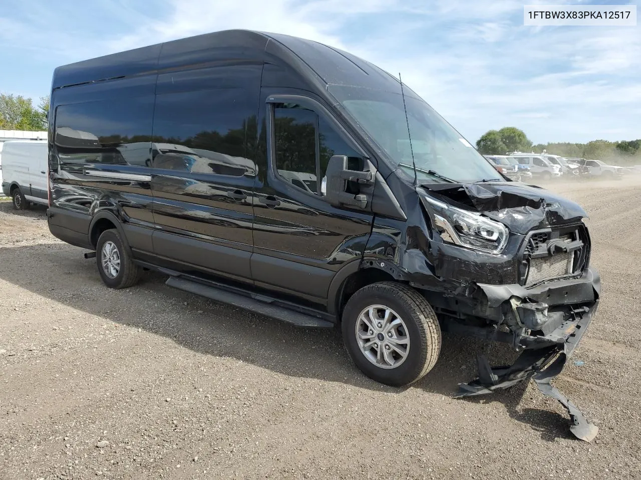 2023 Ford Transit T-350 VIN: 1FTBW3X83PKA12517 Lot: 71731414