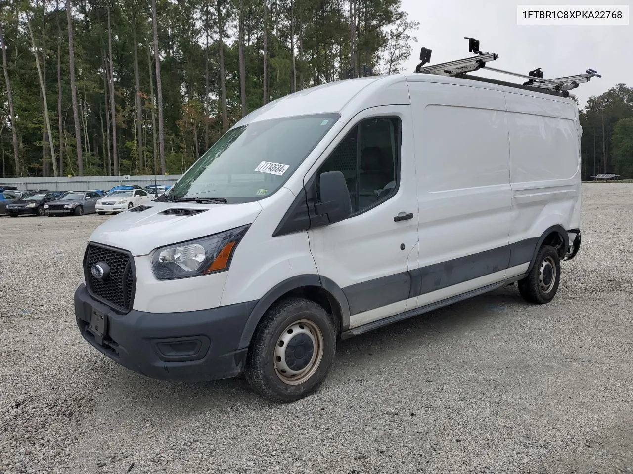 2023 Ford Transit T-250 VIN: 1FTBR1C8XPKA22768 Lot: 71743684