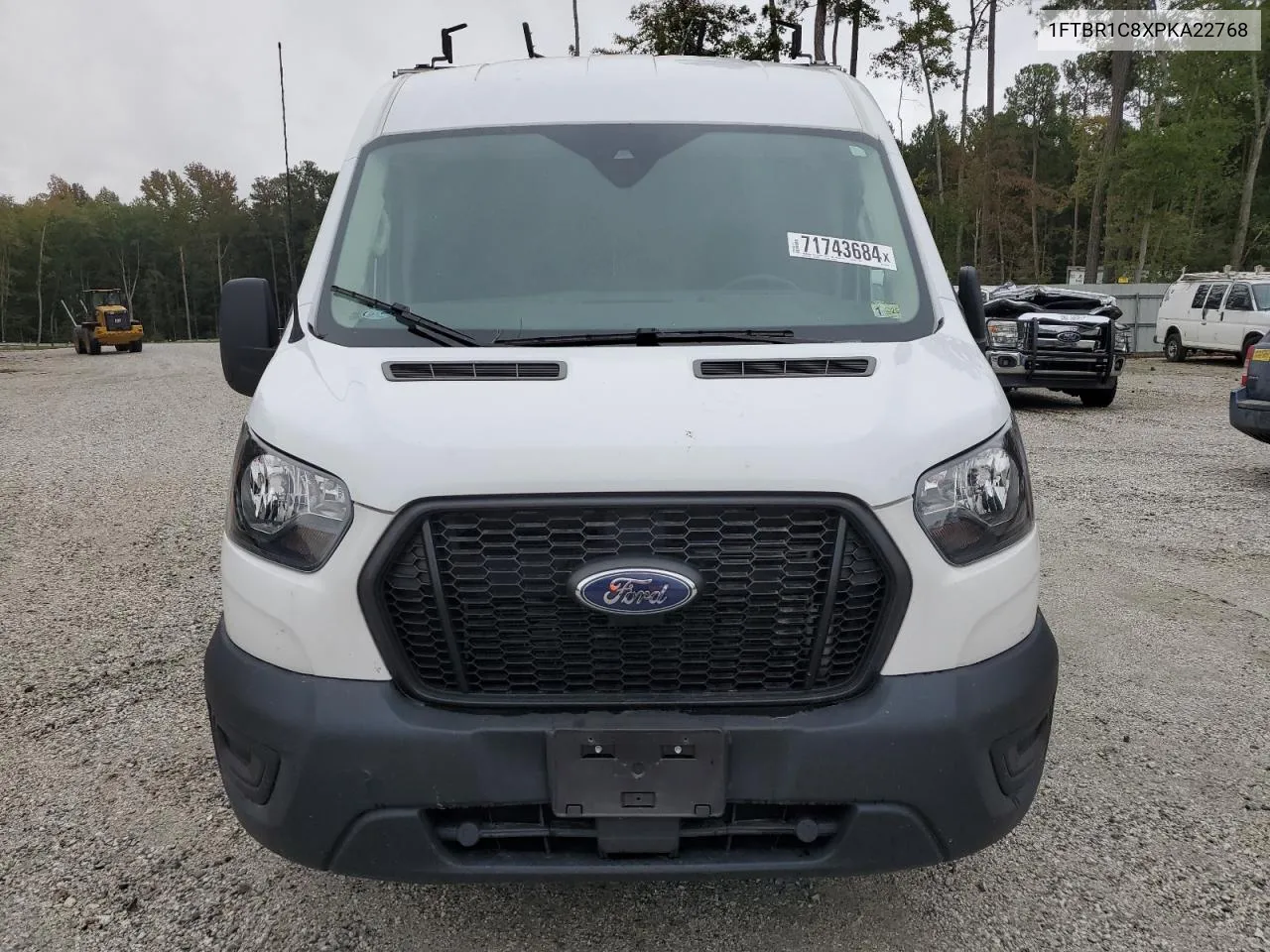 2023 Ford Transit T-250 VIN: 1FTBR1C8XPKA22768 Lot: 71743684