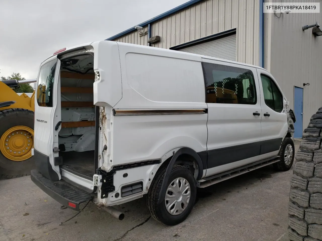 2023 Ford Transit T-250 VIN: 1FTBR1Y88PKA18419 Lot: 72730494