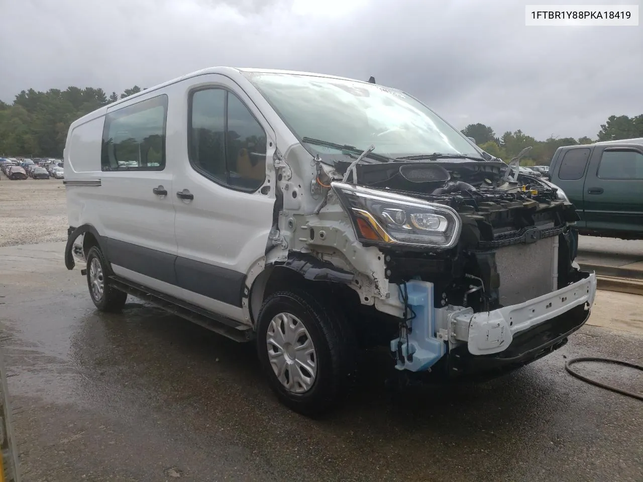 2023 Ford Transit T-250 VIN: 1FTBR1Y88PKA18419 Lot: 72730494