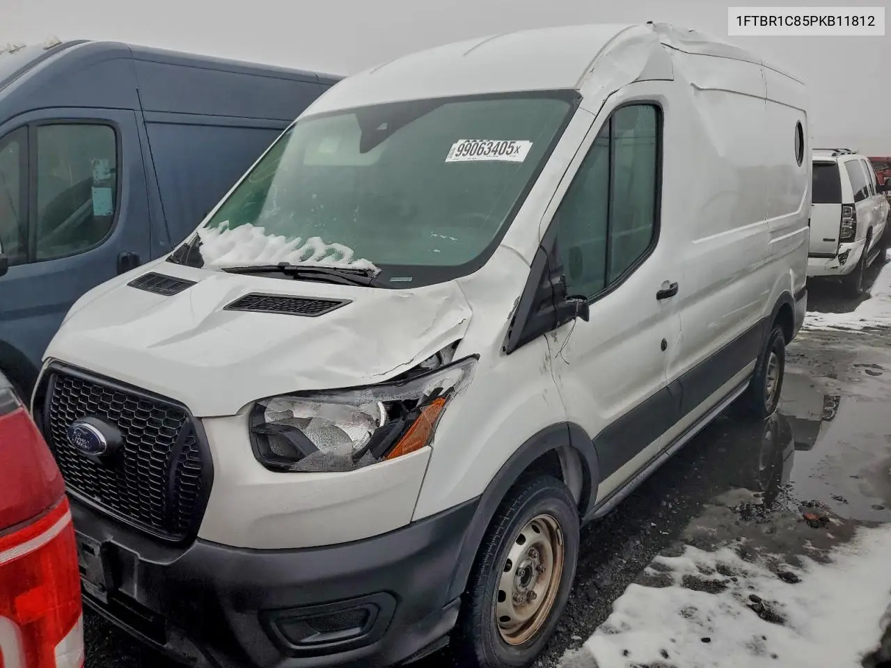 1FTBR1C85PKB11812 2023 Ford Transit T-250 - Cargo Van - Prior Fleet
