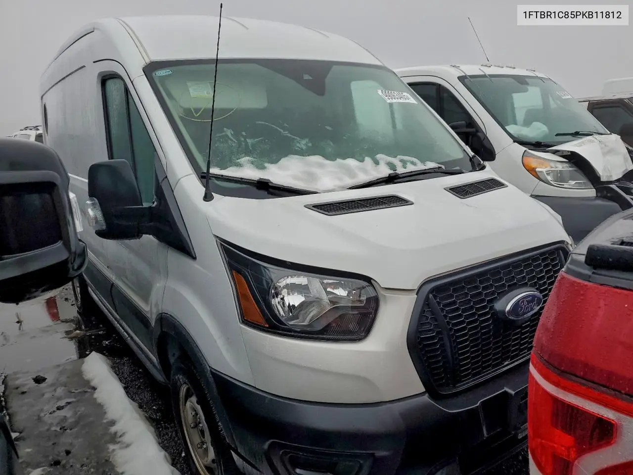 1FTBR1C85PKB11812 2023 Ford Transit T-250 - Cargo Van - Prior Fleet