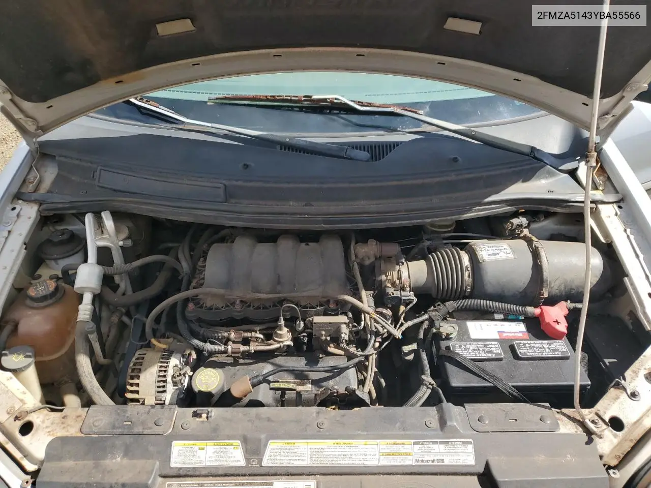 2FMZA5143YBA55566 2000 Ford Windstar Lx