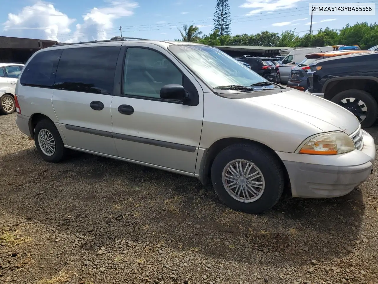 2FMZA5143YBA55566 2000 Ford Windstar Lx