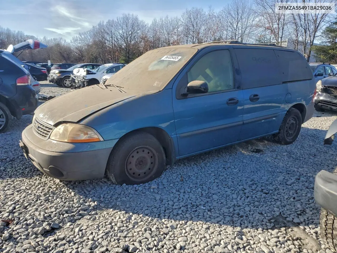 2FMZA55491BA29036 2001 Ford Windstar Lx