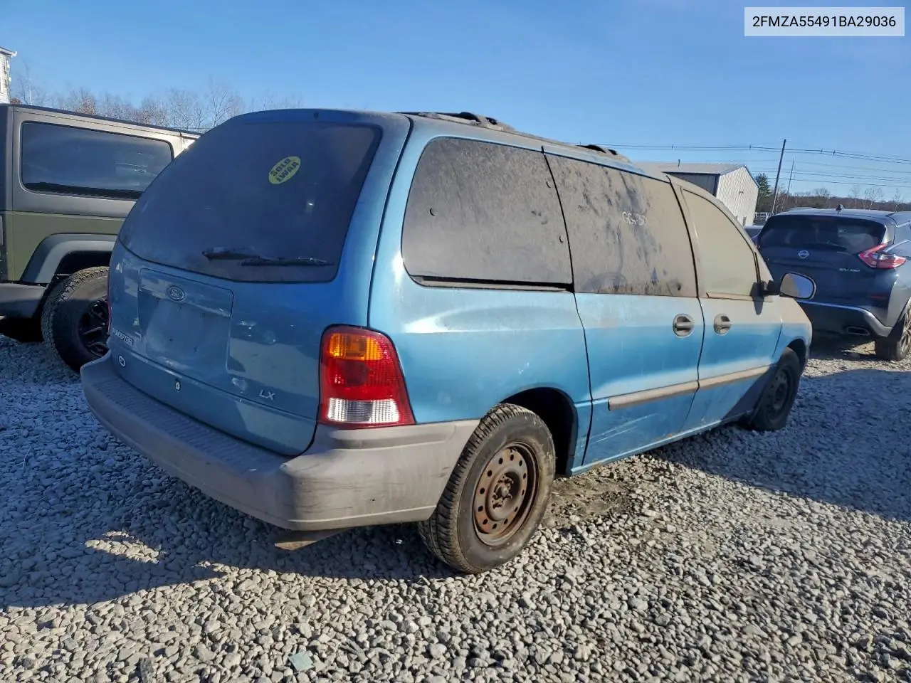 2FMZA55491BA29036 2001 Ford Windstar Lx