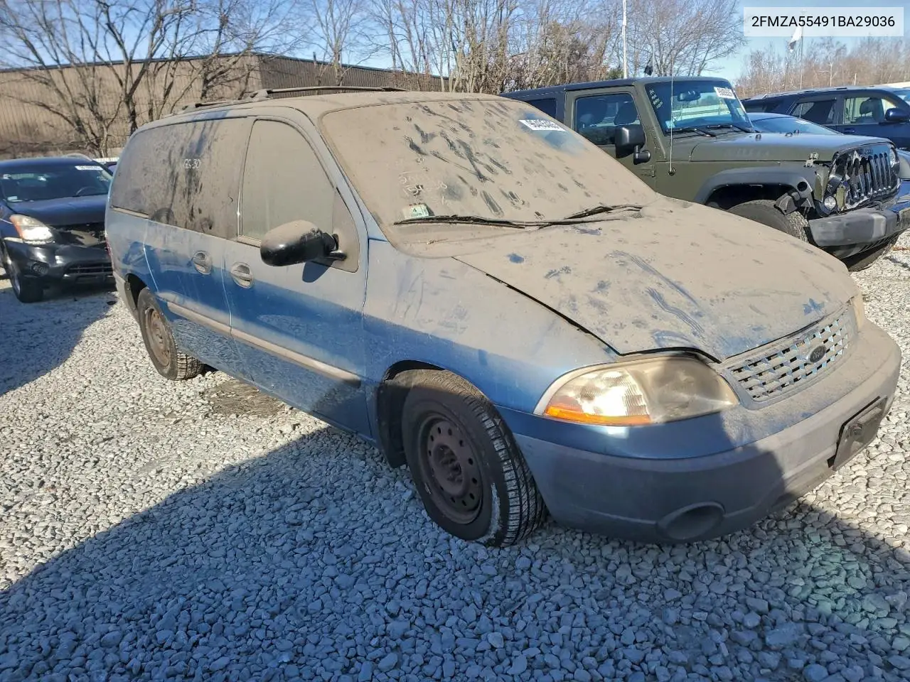 2FMZA55491BA29036 2001 Ford Windstar Lx