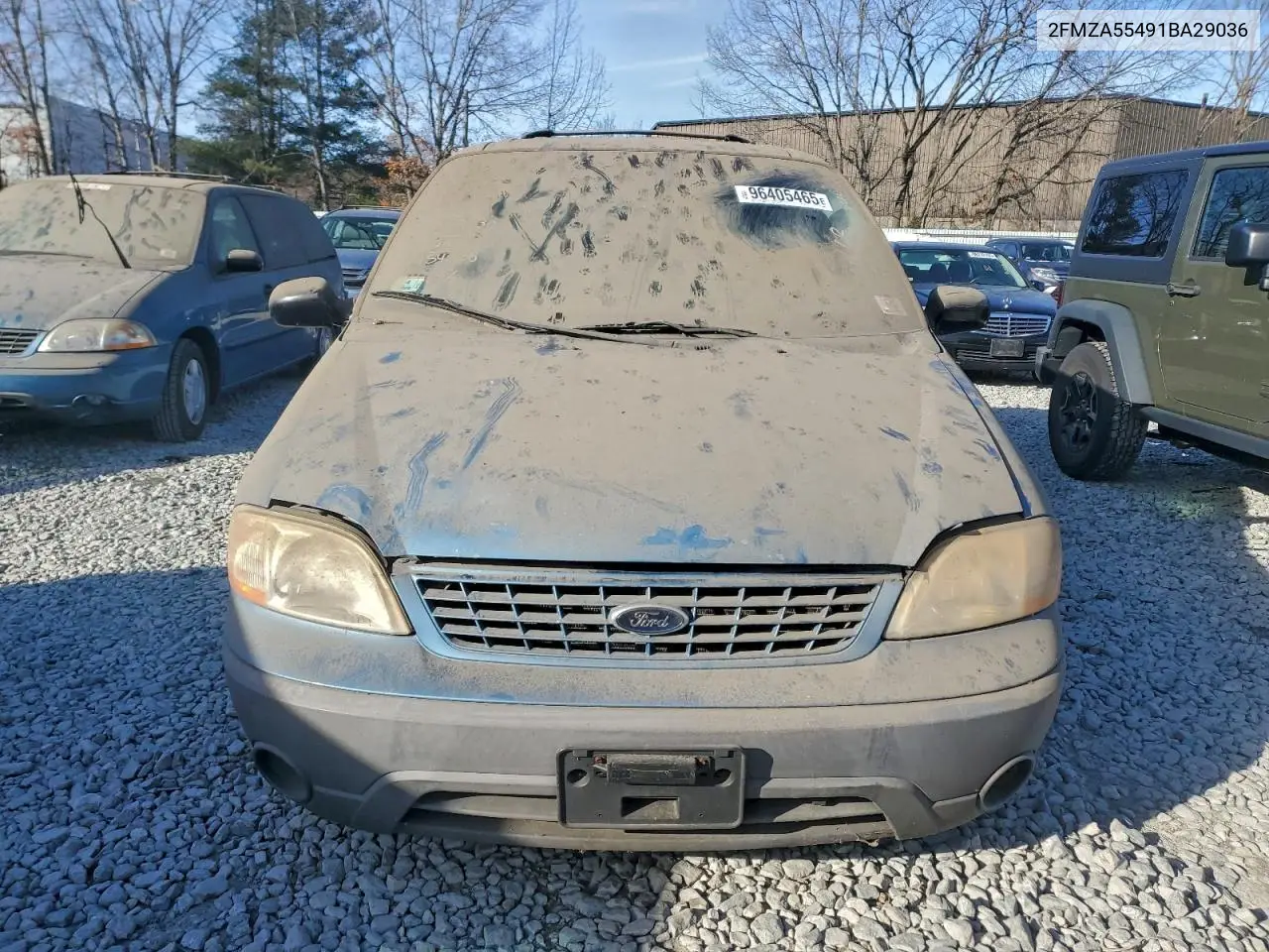 2FMZA55491BA29036 2001 Ford Windstar Lx