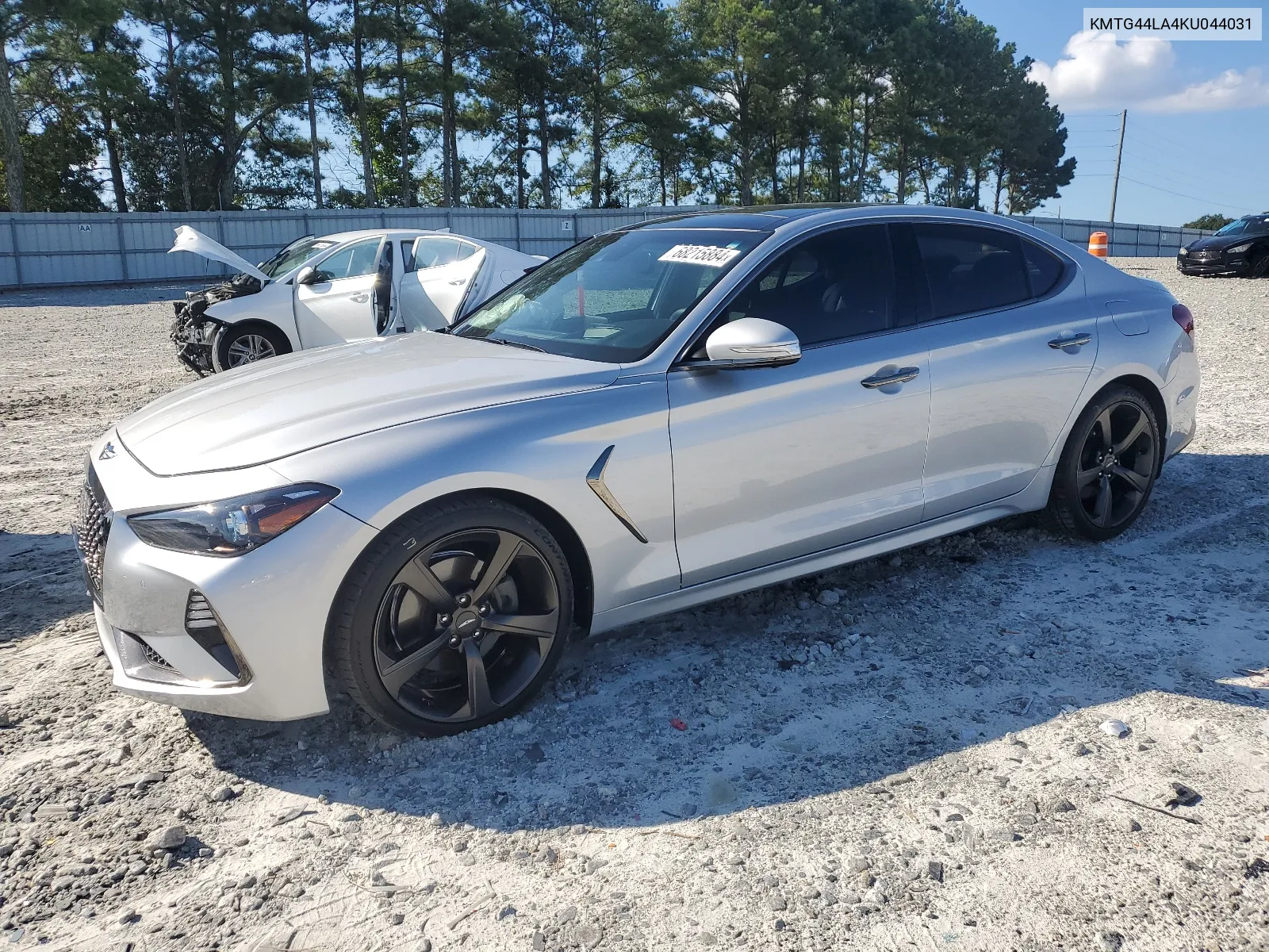 KMTG44LA4KU044031 2019 Genesis G70 Prestige