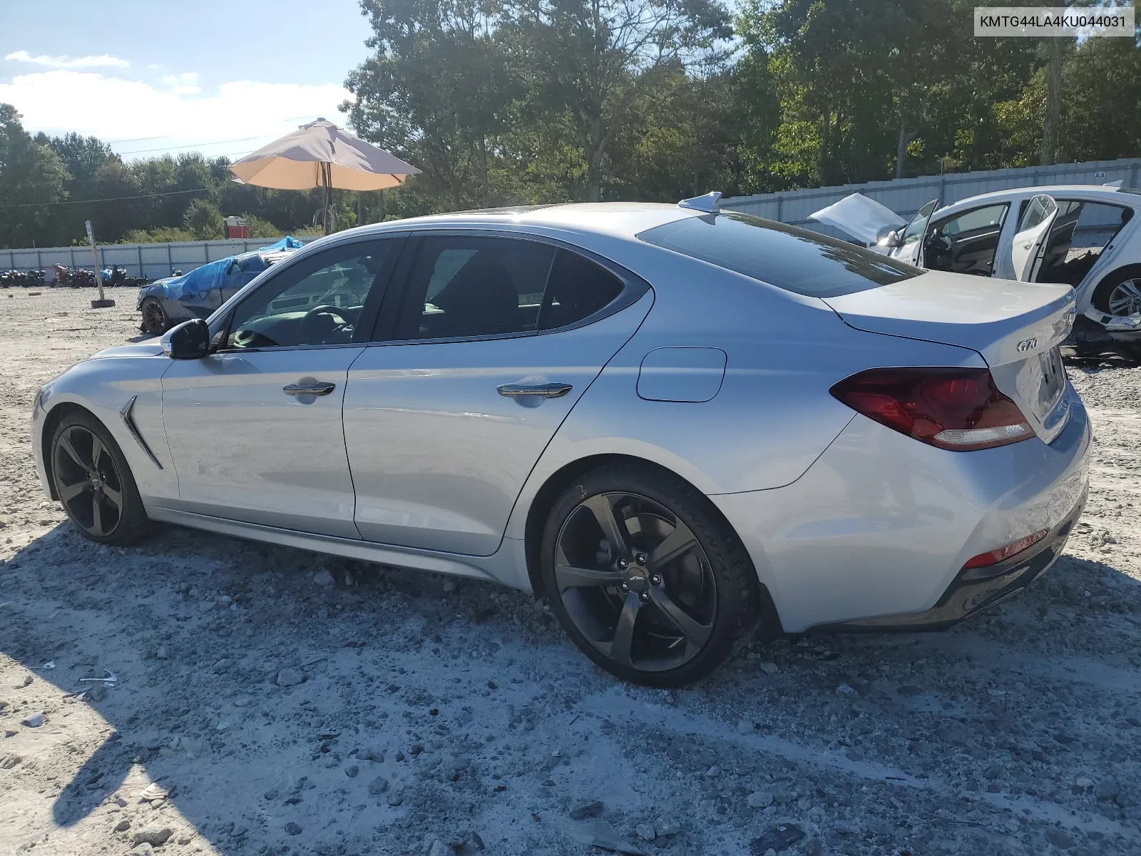 KMTG44LA4KU044031 2019 Genesis G70 Prestige