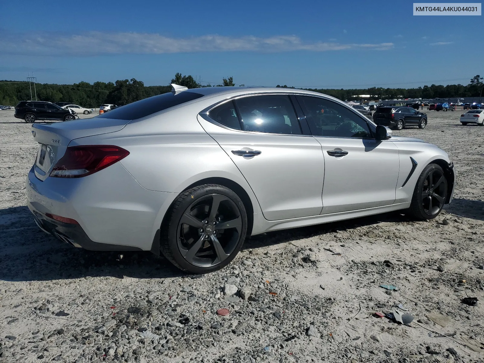 KMTG44LA4KU044031 2019 Genesis G70 Prestige