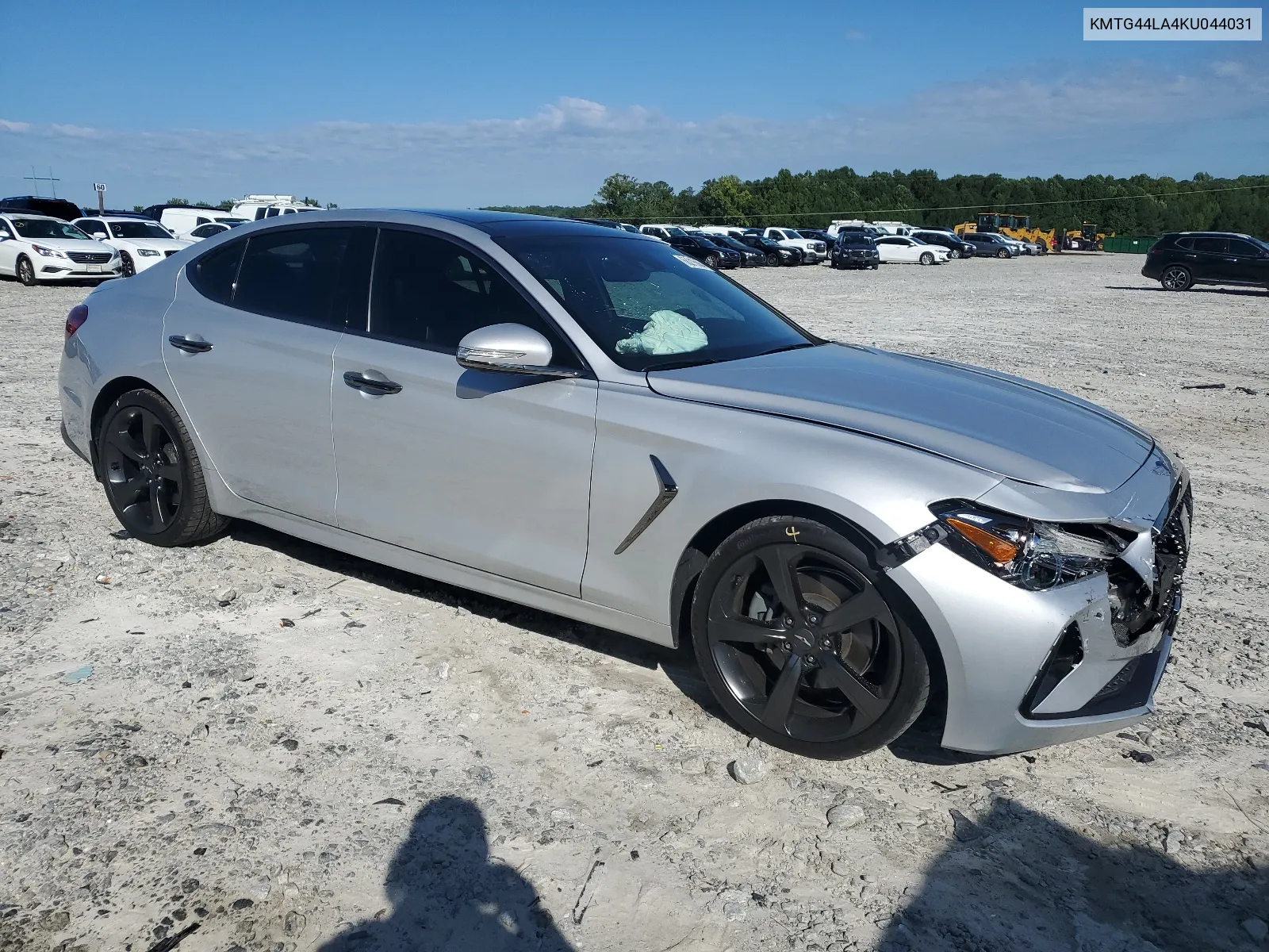 KMTG44LA4KU044031 2019 Genesis G70 Prestige