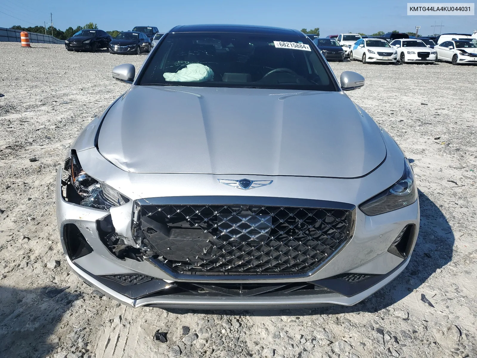 KMTG44LA4KU044031 2019 Genesis G70 Prestige