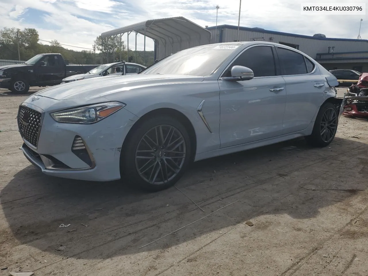 KMTG34LE4KU030796 2019 Genesis G70 Prestige