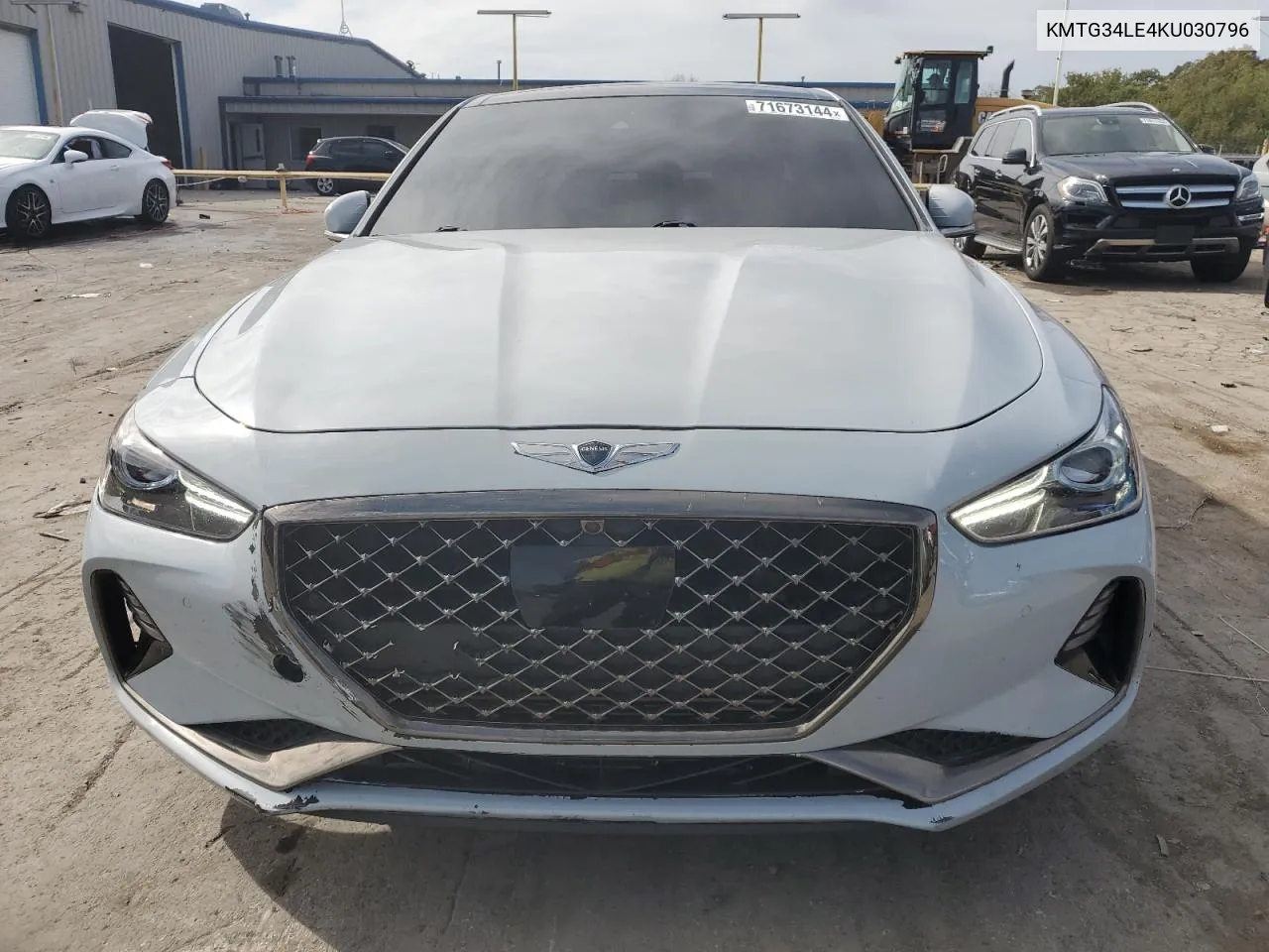 KMTG34LE4KU030796 2019 Genesis G70 Prestige