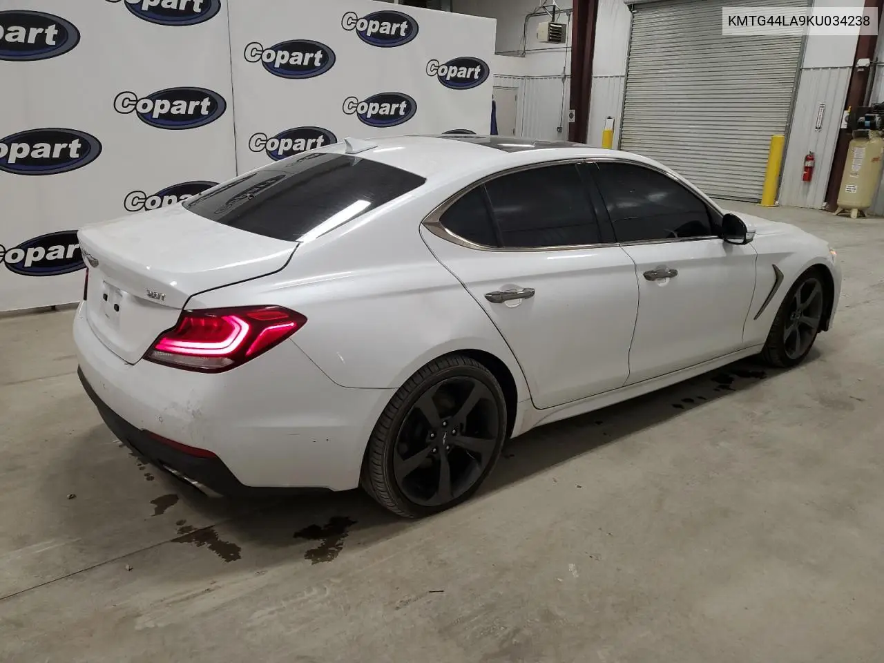 KMTG44LA9KU034238 2019 Genesis G70 Prestige