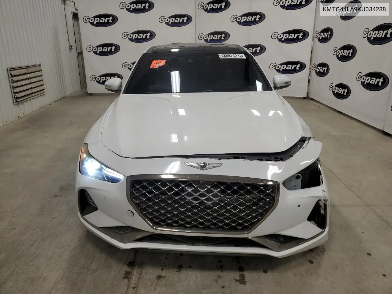 KMTG44LA9KU034238 2019 Genesis G70 Prestige