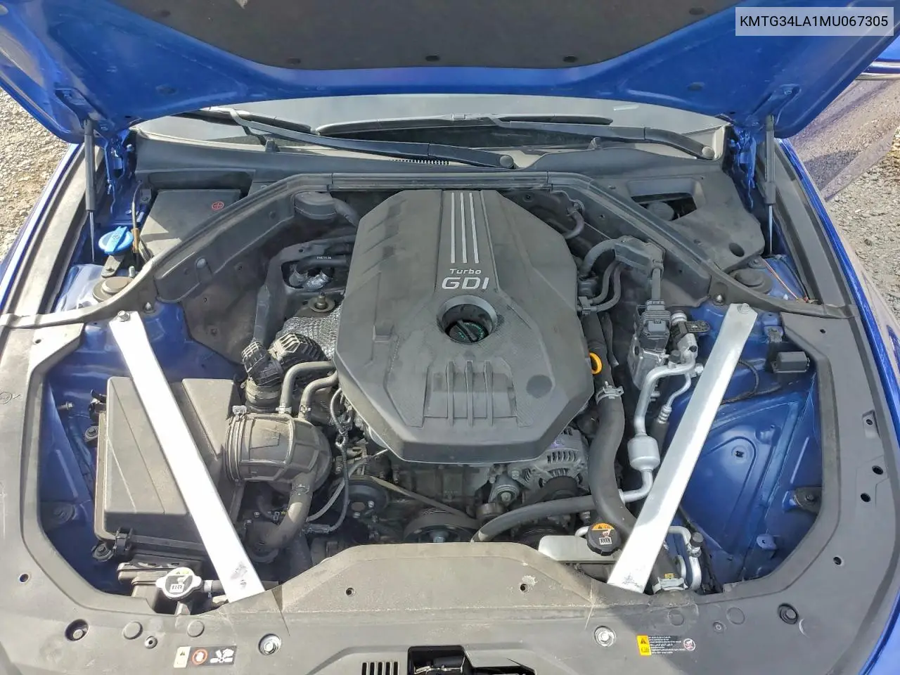 KMTG34LA1MU067305 2021 Genesis G70 Elite