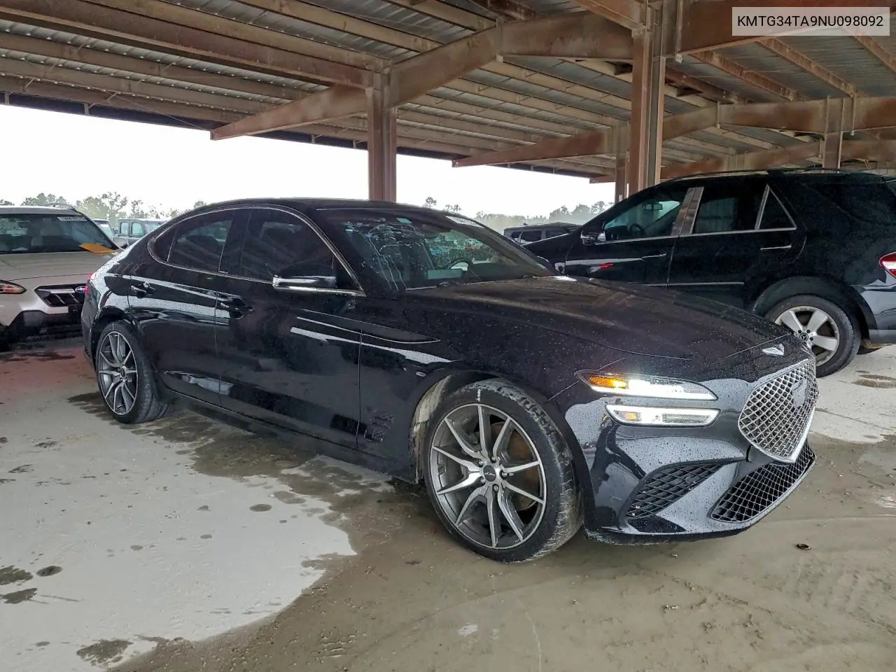 KMTG34TA9NU098092 2022 Genesis G70 Base