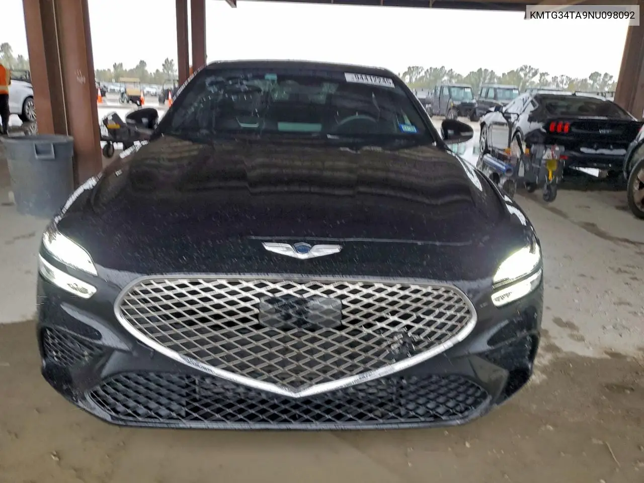 KMTG34TA9NU098092 2022 Genesis G70 Base