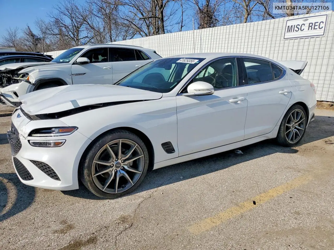 KMTG34TA5PU127106 2023 Genesis G70 2.0T