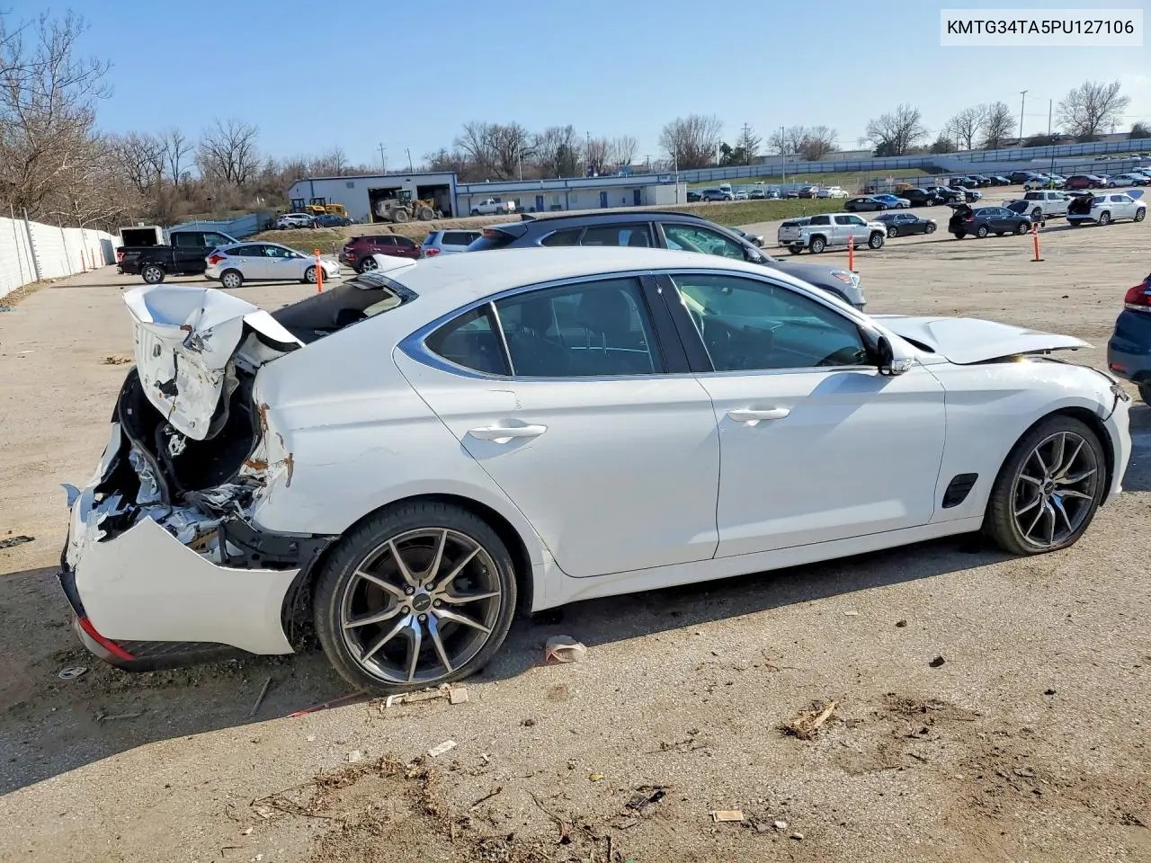 KMTG34TA5PU127106 2023 Genesis G70 2.0T