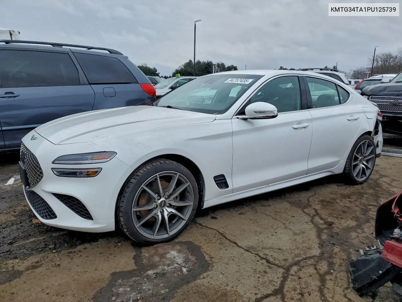 KMTG34TA1PU125739 2023 Genesis G70 Base