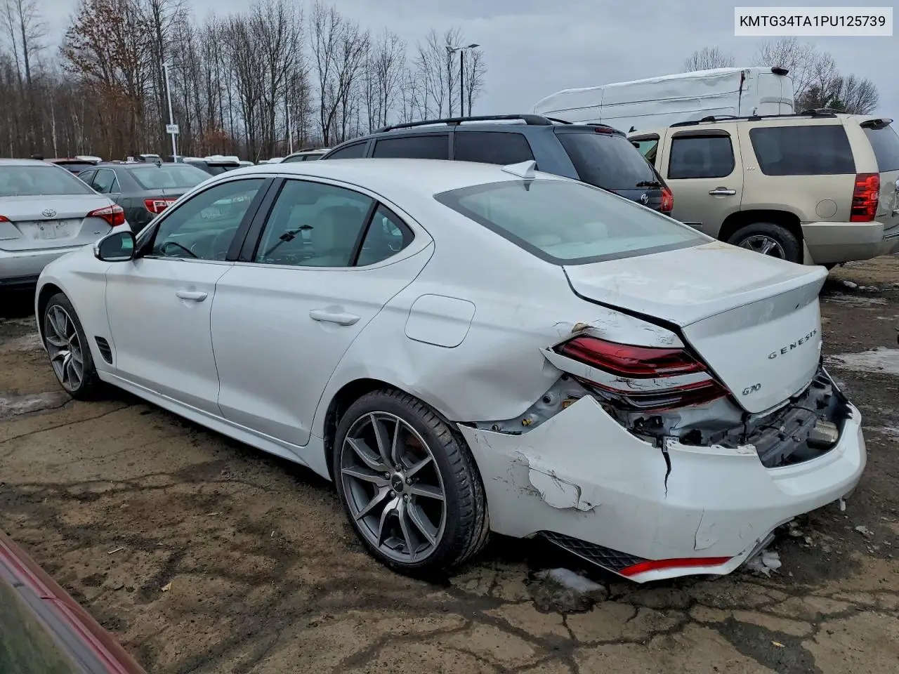 KMTG34TA1PU125739 2023 Genesis G70 Base