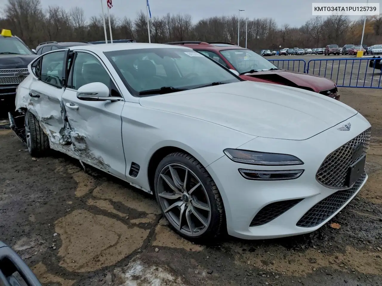 KMTG34TA1PU125739 2023 Genesis G70 Base