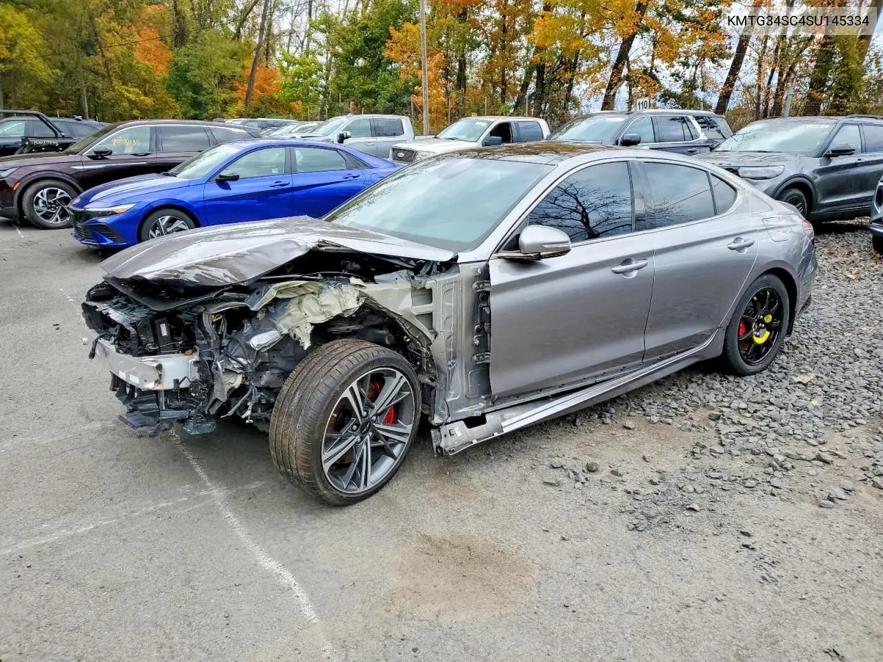 KMTG34SC4SU145334 2025 Genesis G70 Base