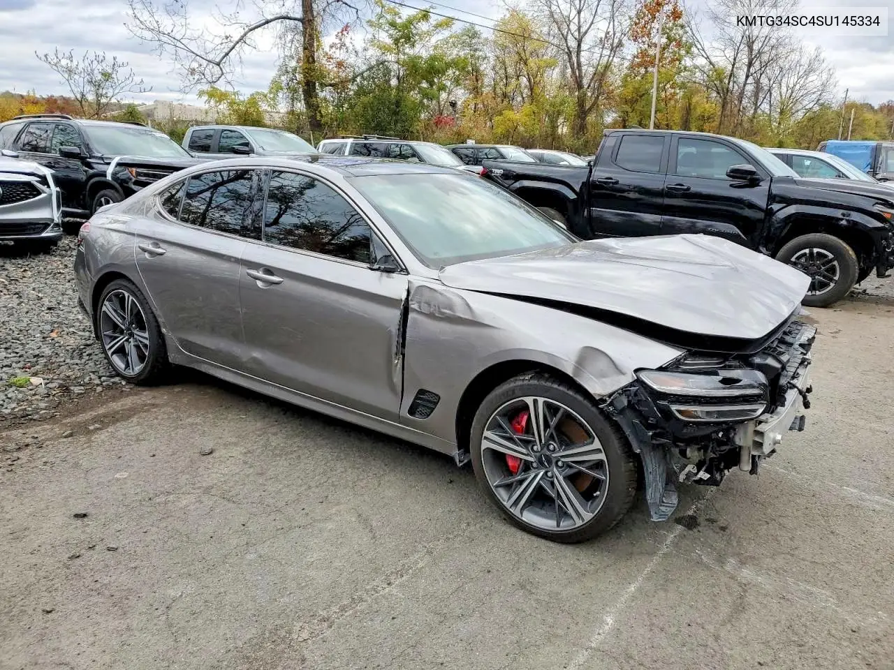 KMTG34SC4SU145334 2025 Genesis G70 Base