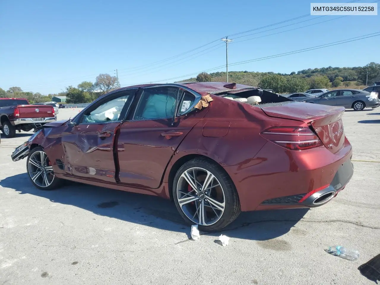 KMTG34SC5SU152258 2025 Genesis G70 Base
