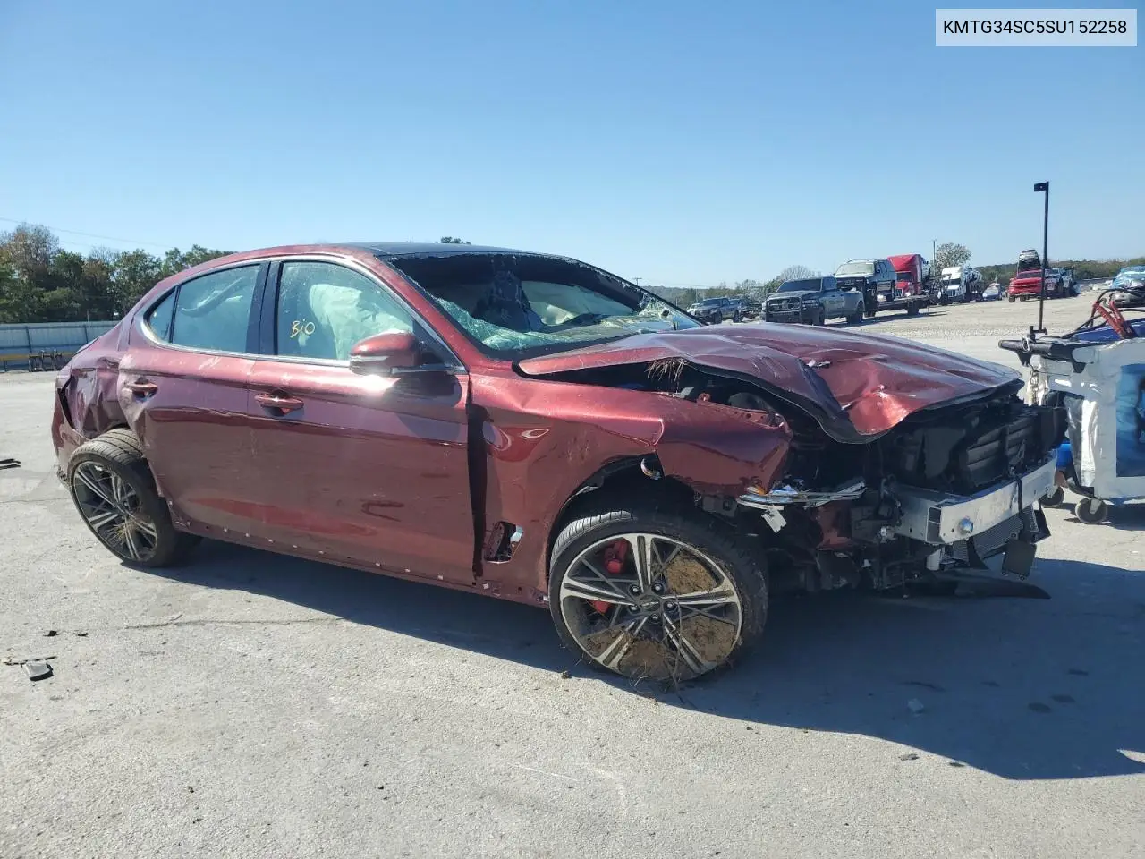 KMTG34SC5SU152258 2025 Genesis G70 Base