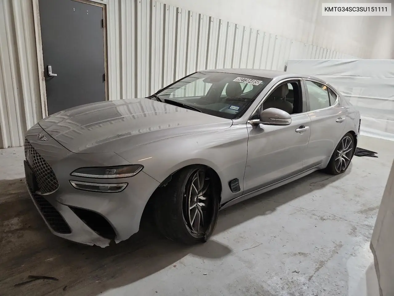 KMTG34SC3SU151111 2025 Genesis G70 Base