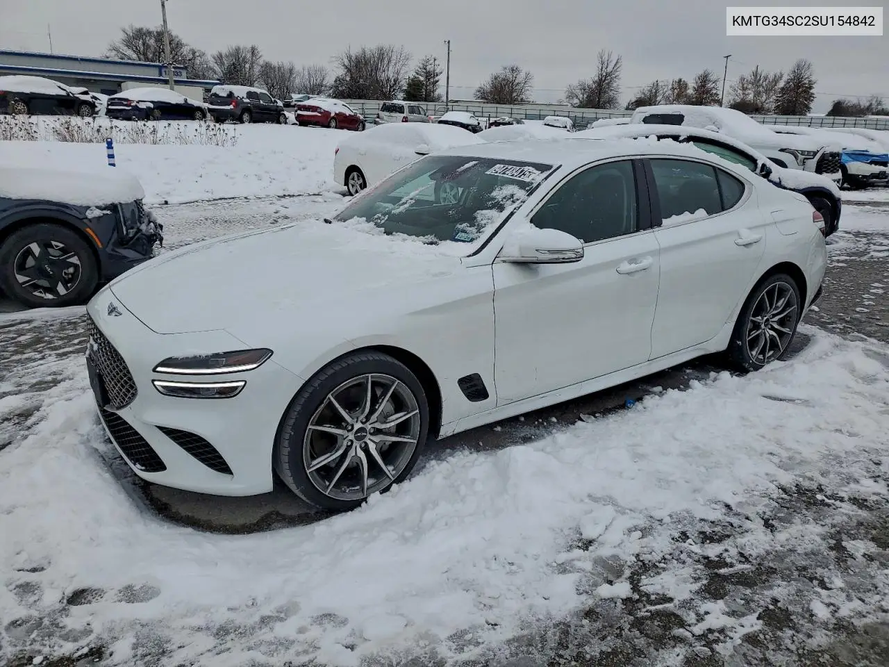 KMTG34SC2SU154842 2025 Genesis G70 Base