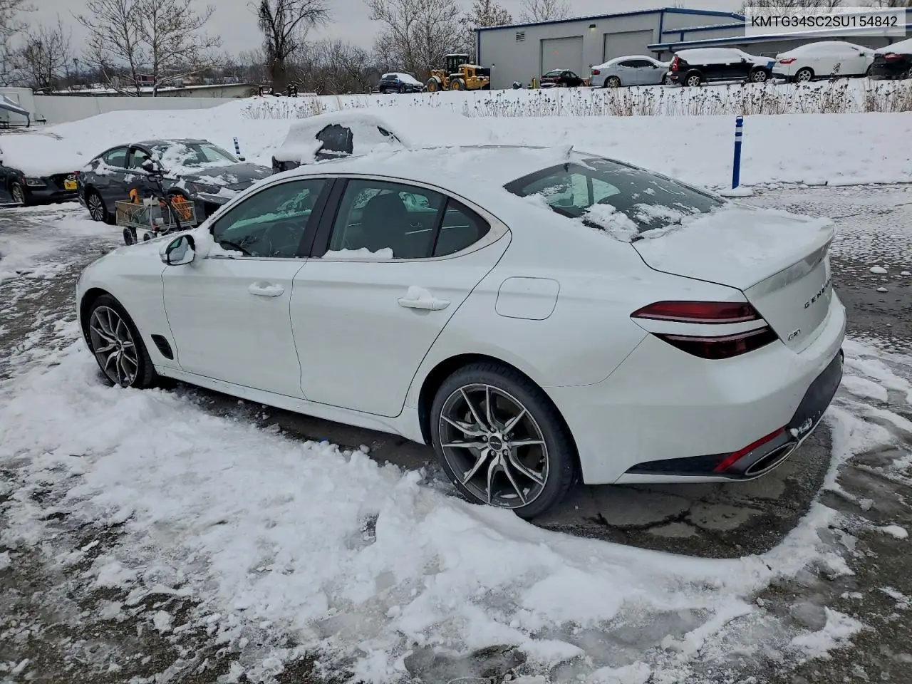 KMTG34SC2SU154842 2025 Genesis G70 Base