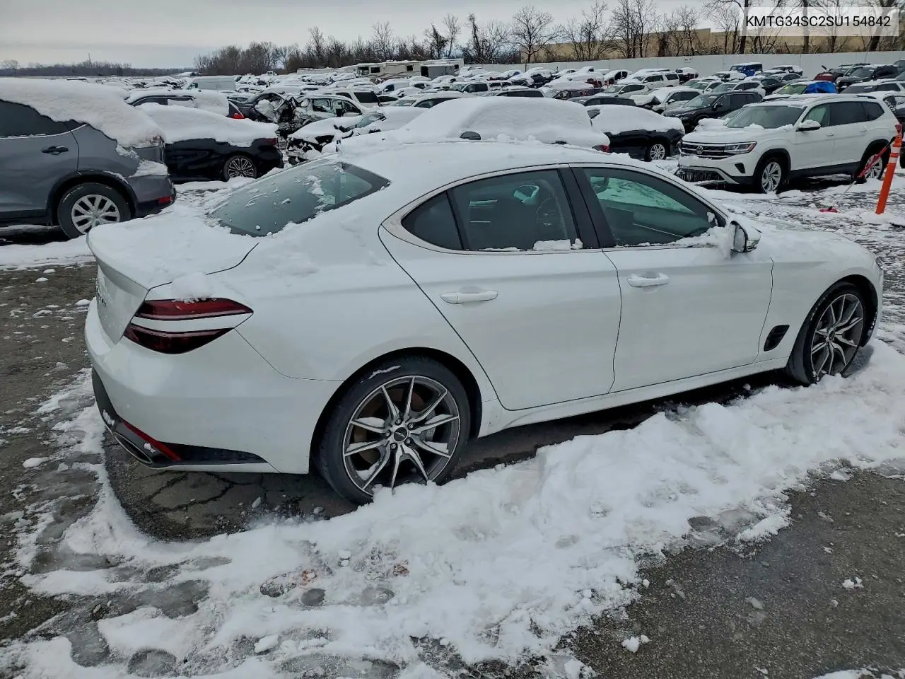KMTG34SC2SU154842 2025 Genesis G70 Base