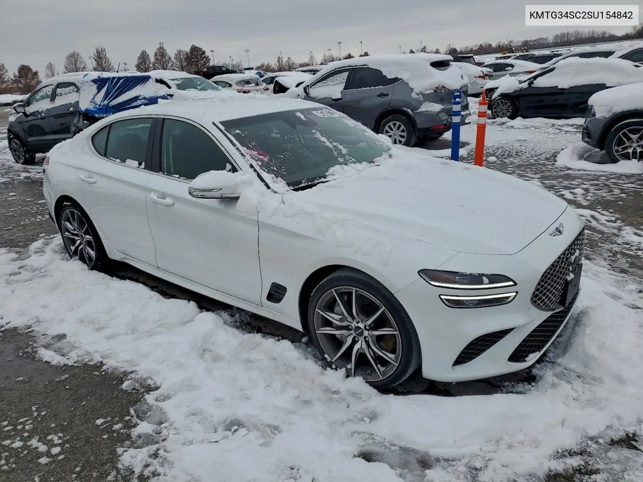 KMTG34SC2SU154842 2025 Genesis G70 Base