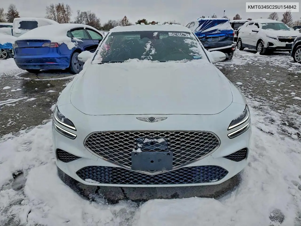 KMTG34SC2SU154842 2025 Genesis G70 Base