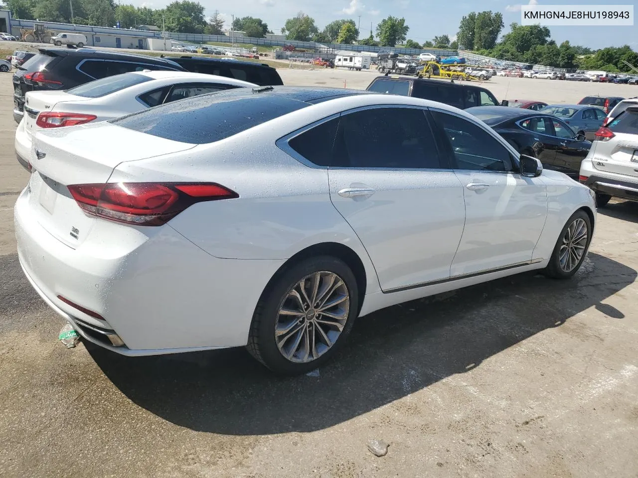 KMHGN4JE8HU198943 2017 Genesis G80 Base