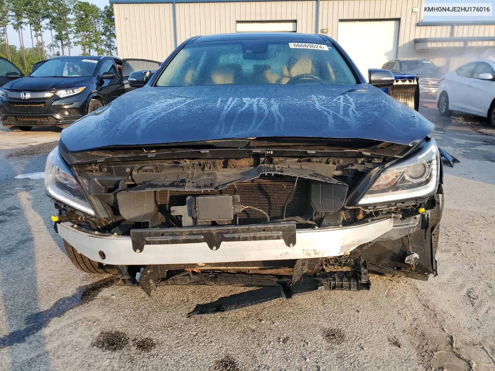 KMHGN4JE2HU176016 2017 Genesis G80 Base