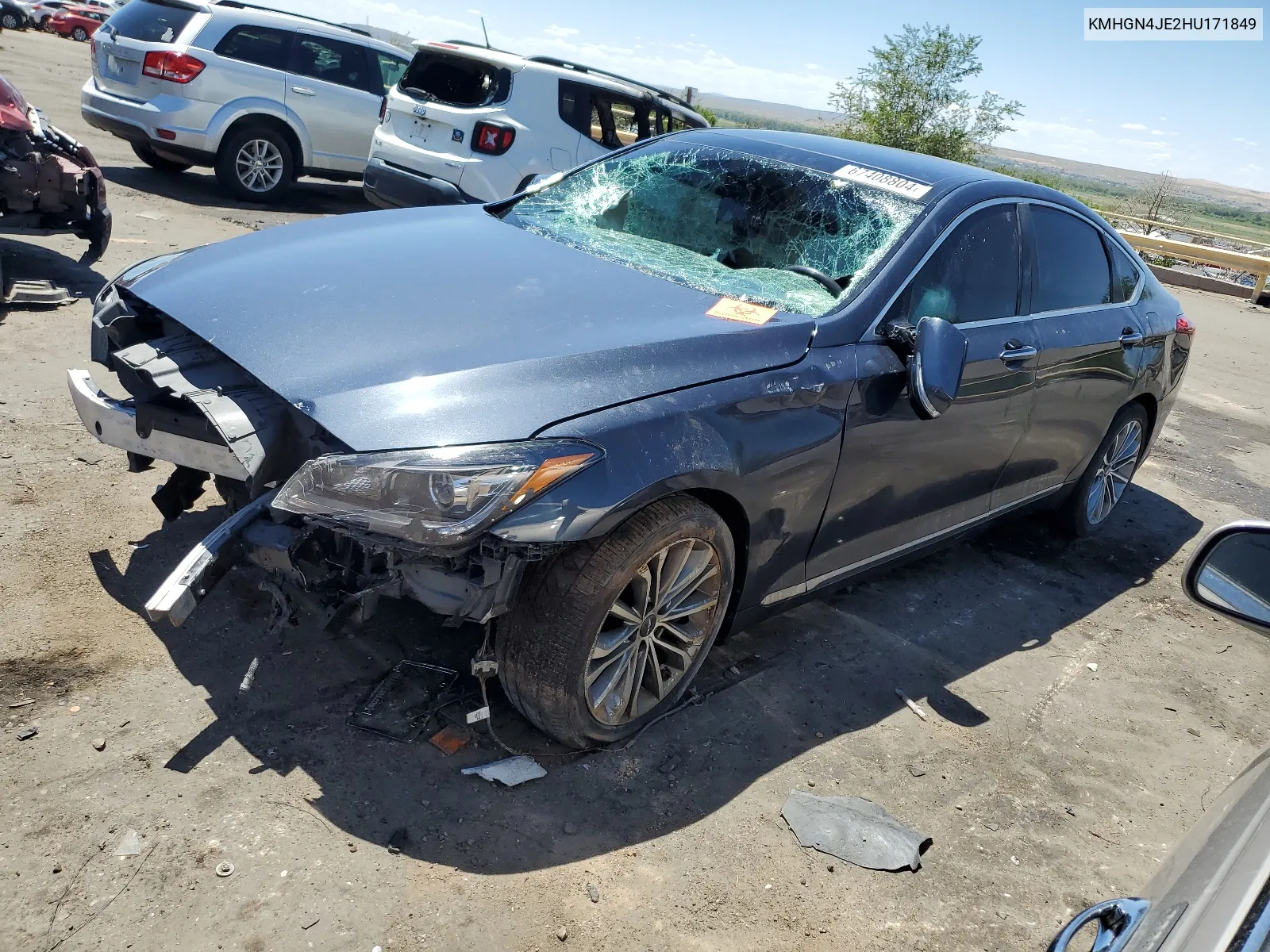 KMHGN4JE2HU171849 2017 Genesis G80 Base